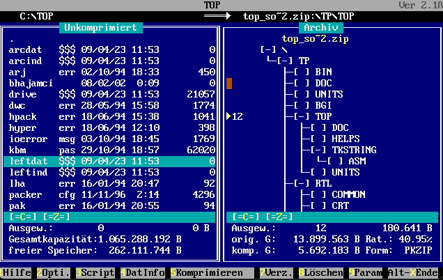 TOP-16Bit-Compression-UI Screenshot