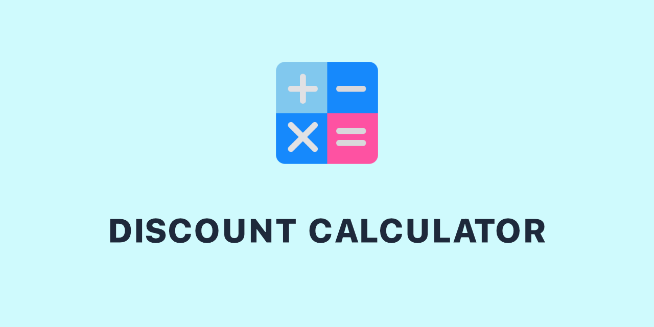 Discount calculator