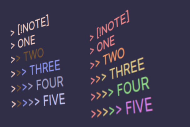 Color Nested Callout in Editor