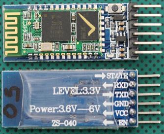 Image of HC-05 Bluetooth module