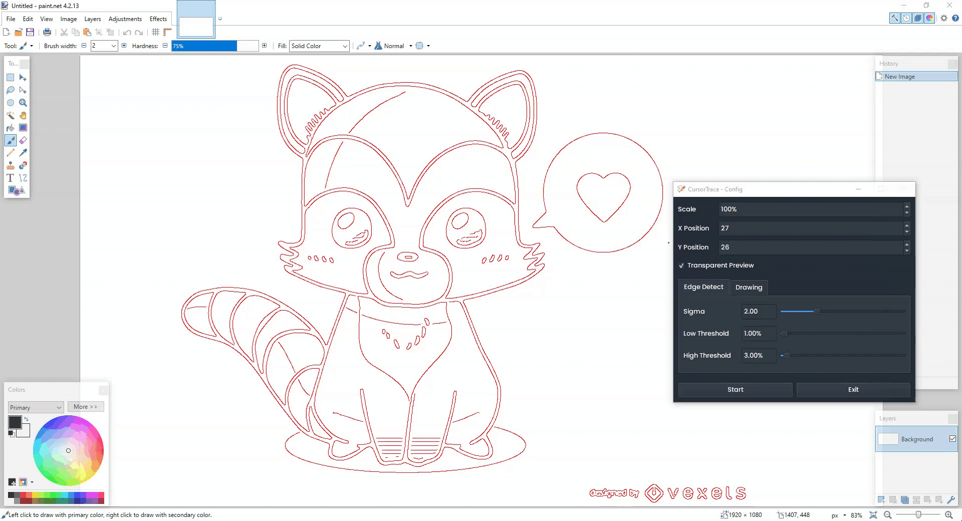 GitHub - Ruegg/AutoDraw: A program that uses your cursor to draw