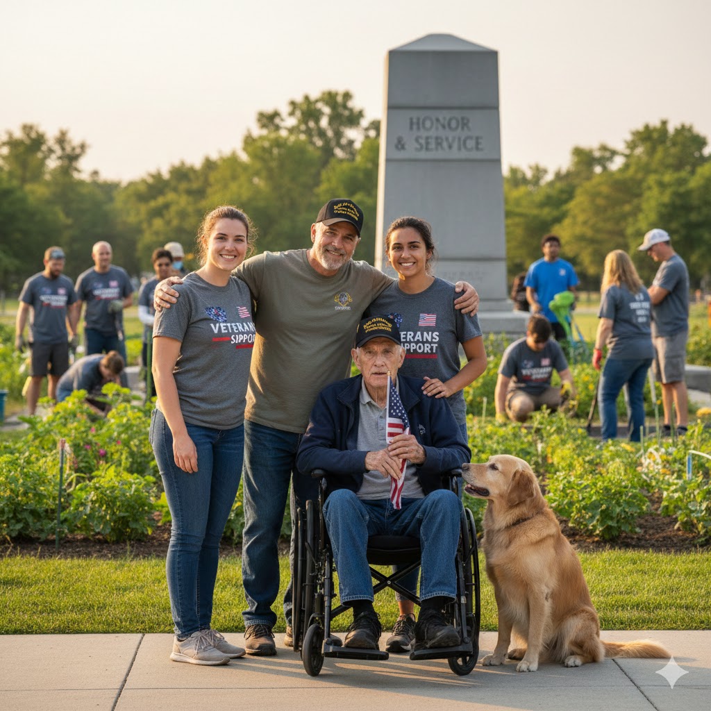 Image symbolizing commitment to veterans and service
