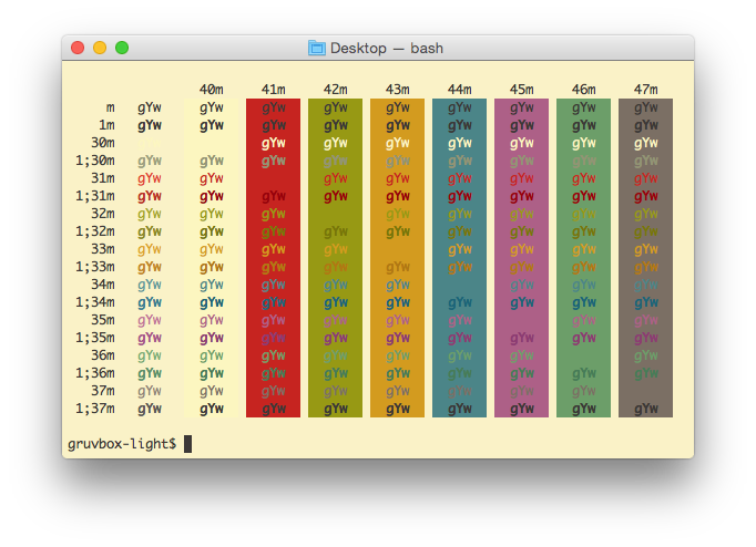 gruvbox-light-terminal