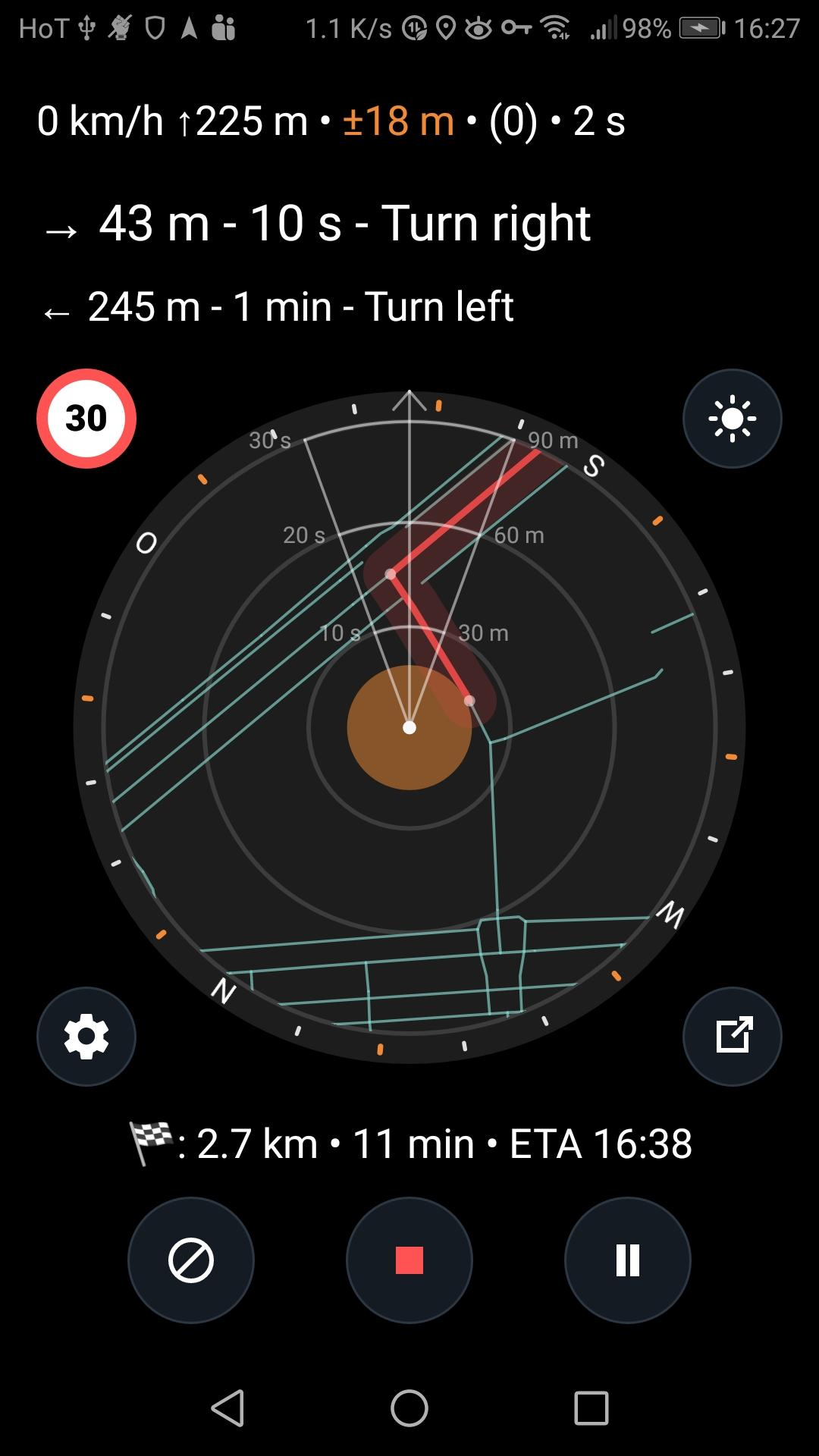 Navigation UI