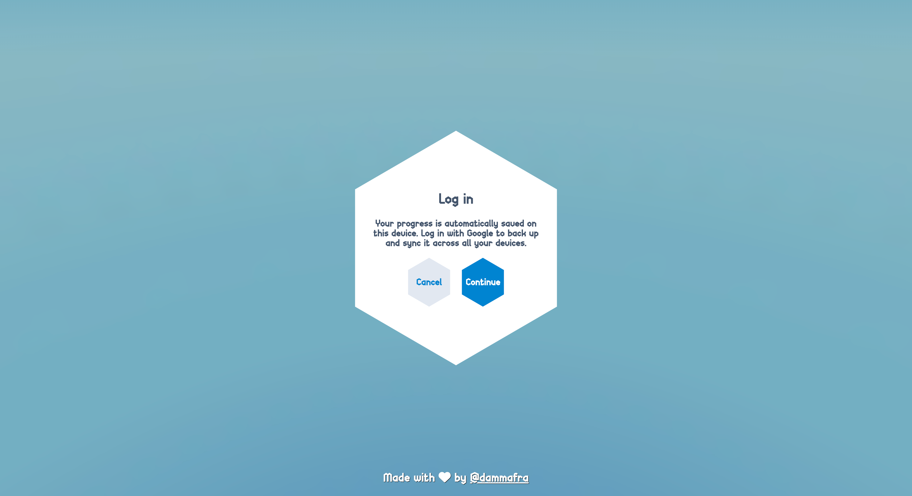 Log in