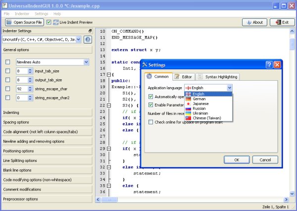 UiGUI Screenshot