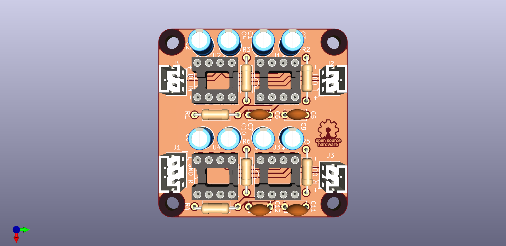LM386 BTL, from the project README