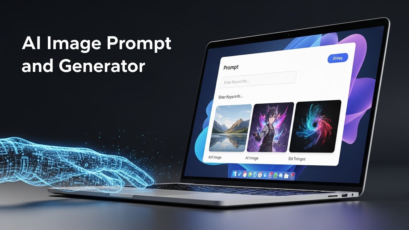 AI 이미지 생성기 스크린샷