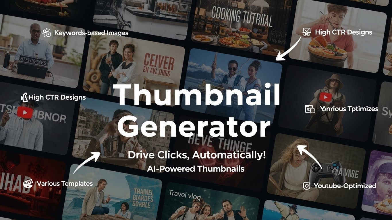 썸네일 생성기 스크린샷