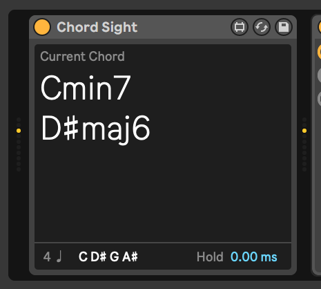 screenshot of Chord Sight