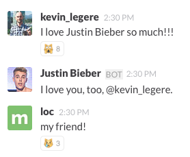 Kevin is a Belieber!