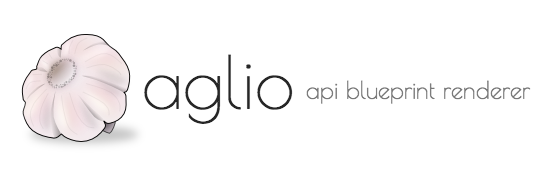 Логотип Aglio