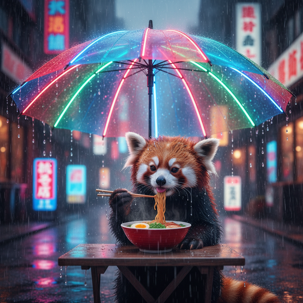 red panda