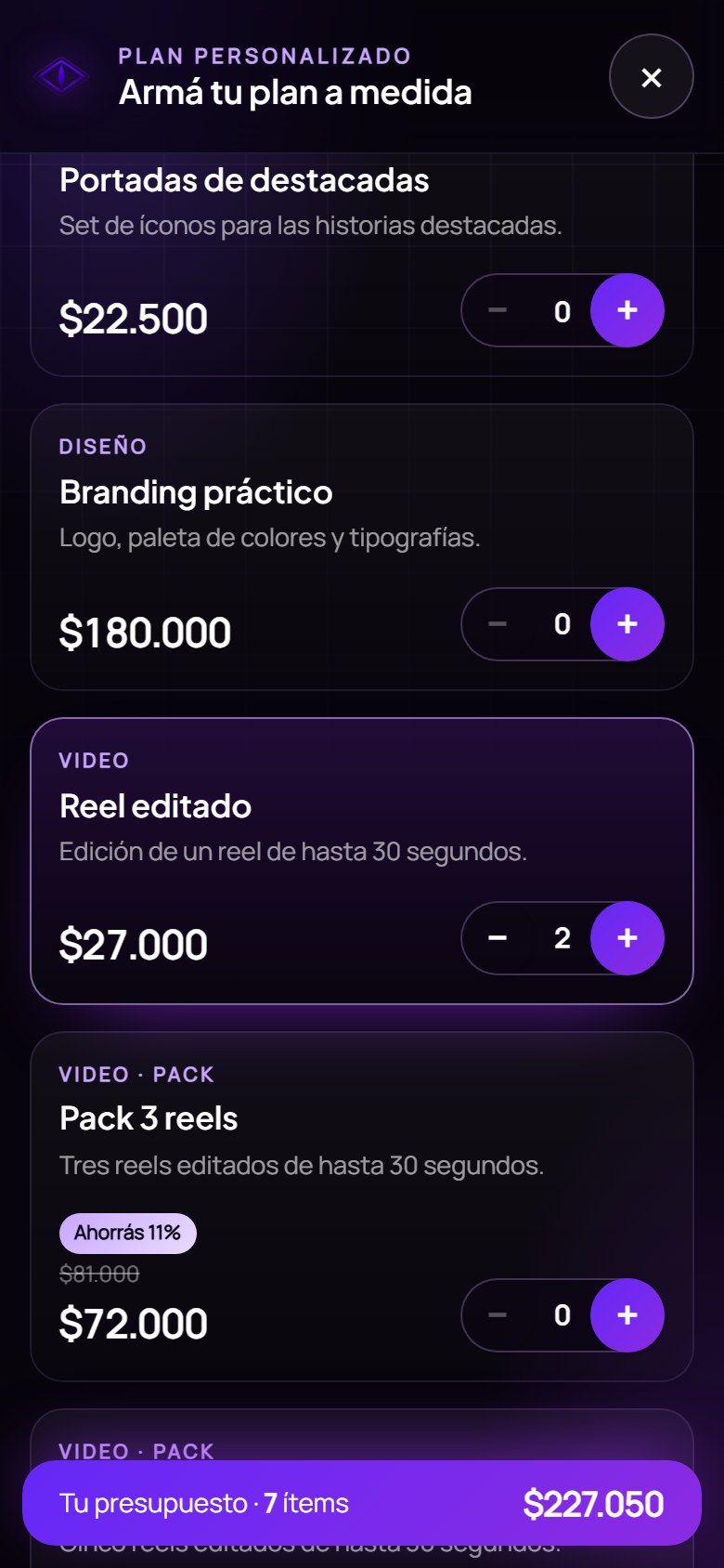 Calculadora en celular