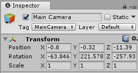 unity-game-object-transform