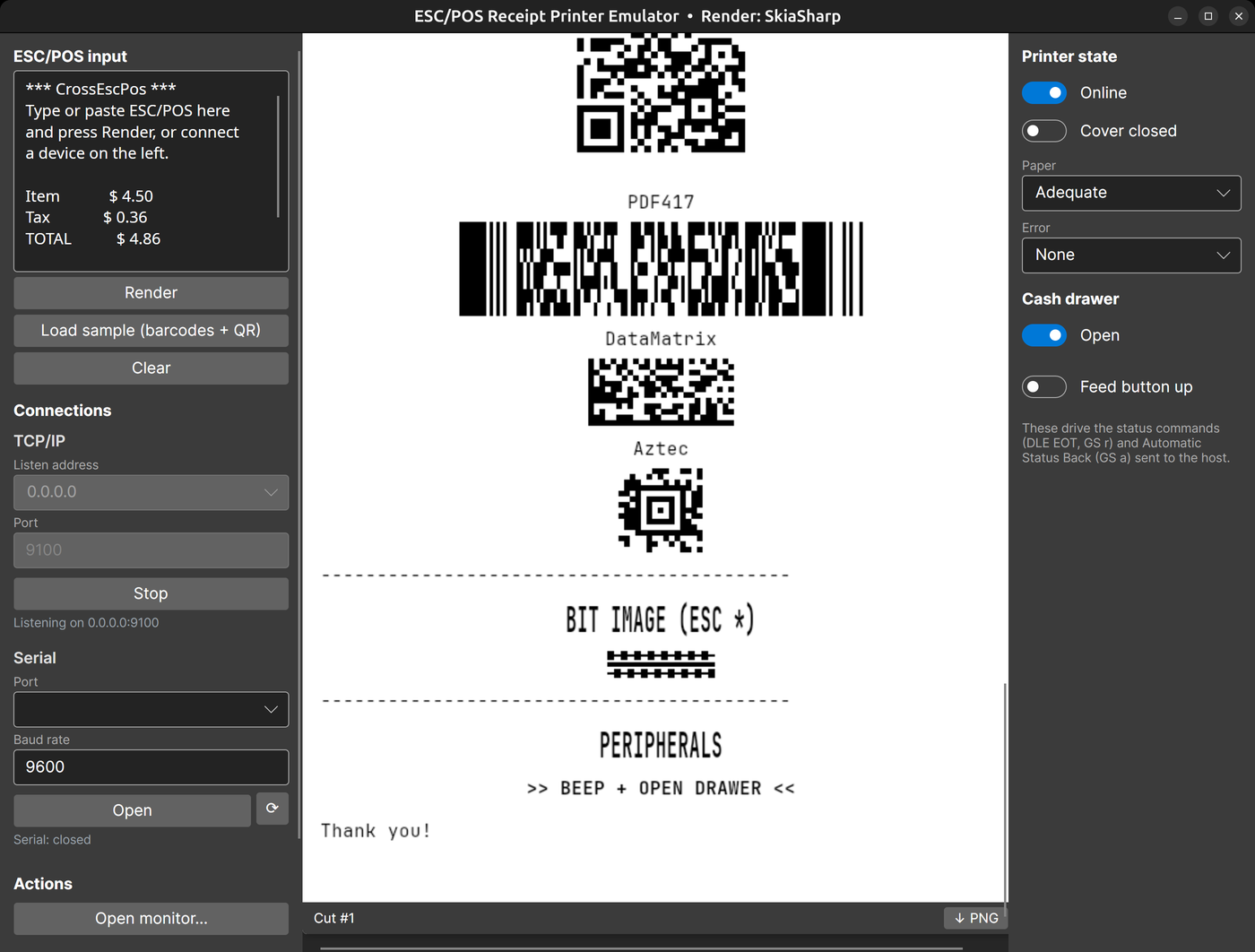 Avalonia app on Linux