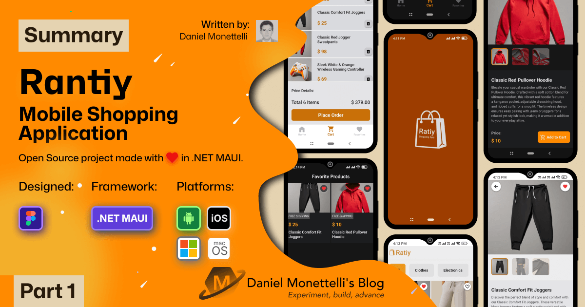Rantiy, Mobile app with .NET MAUI - Part 1