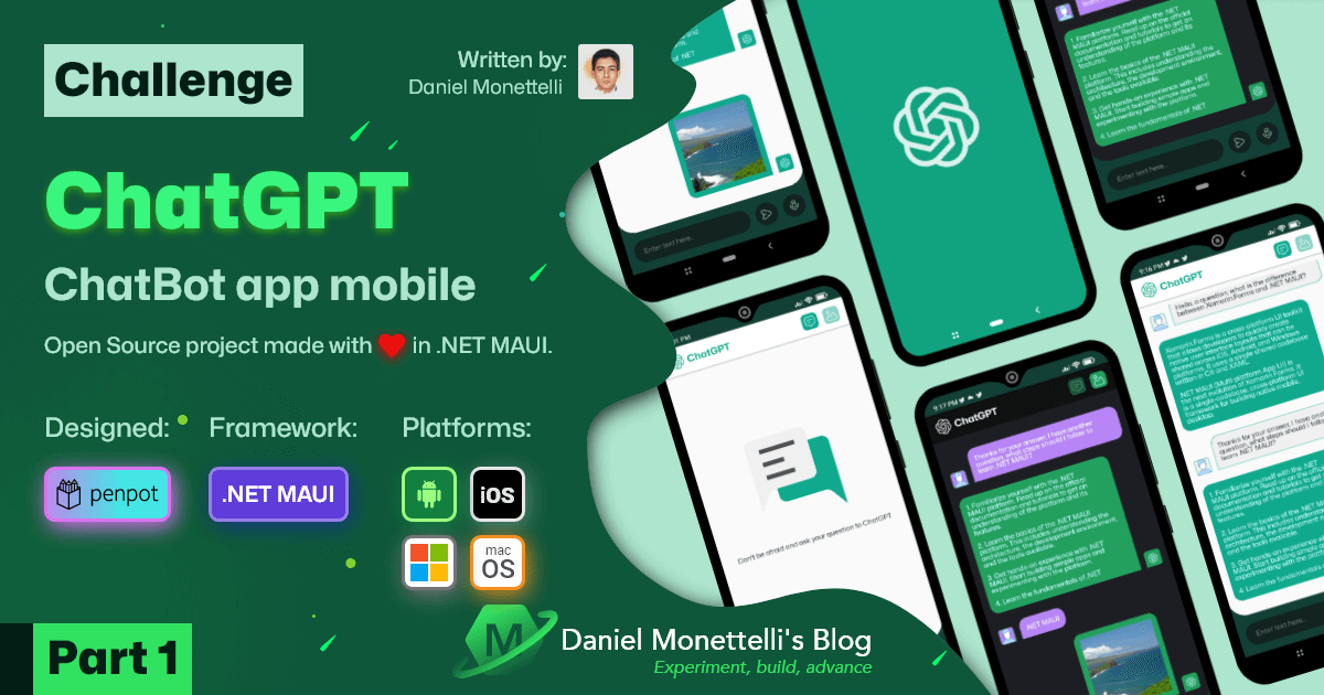 Building a ChatGPT in .NET MAUI Part 1