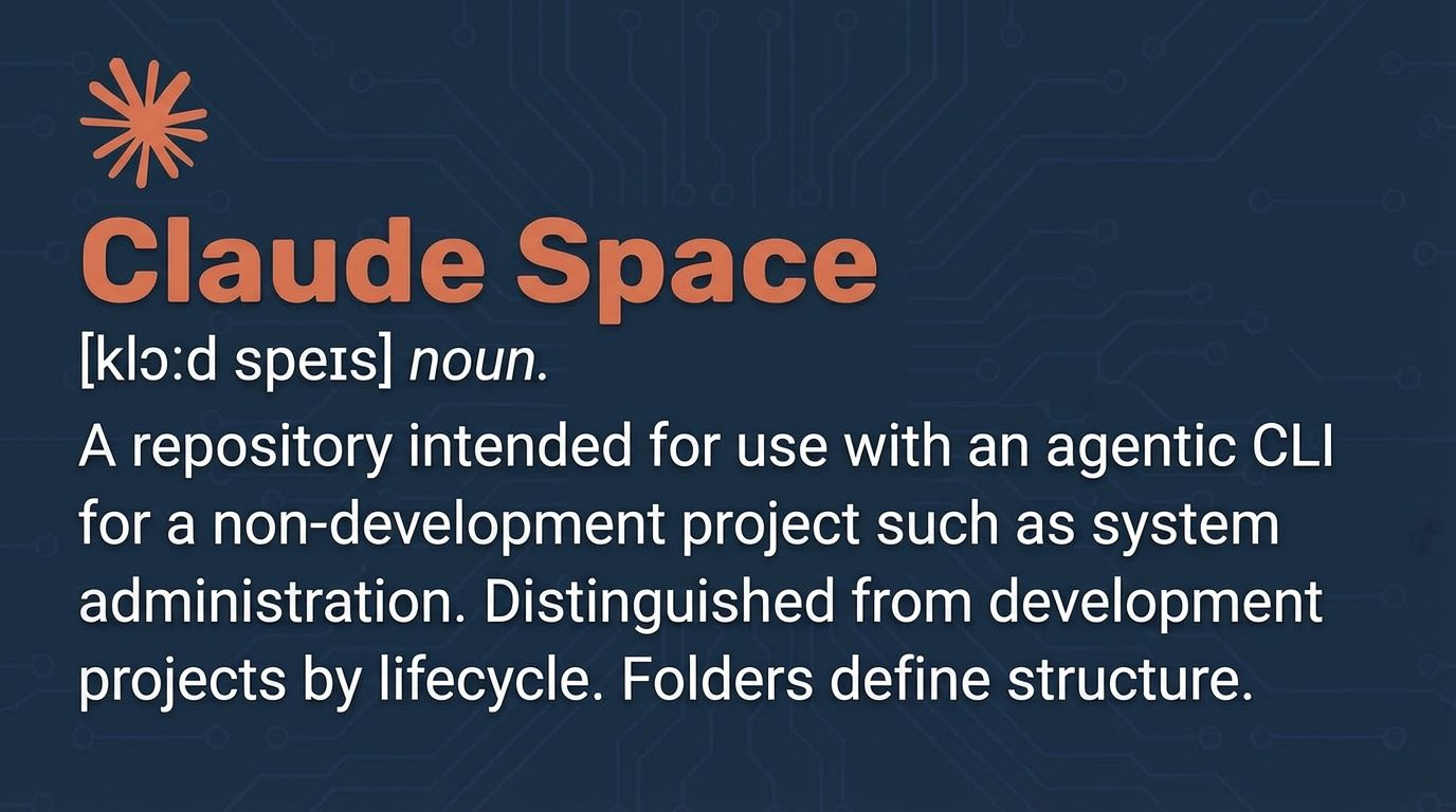 Claude Space Definition