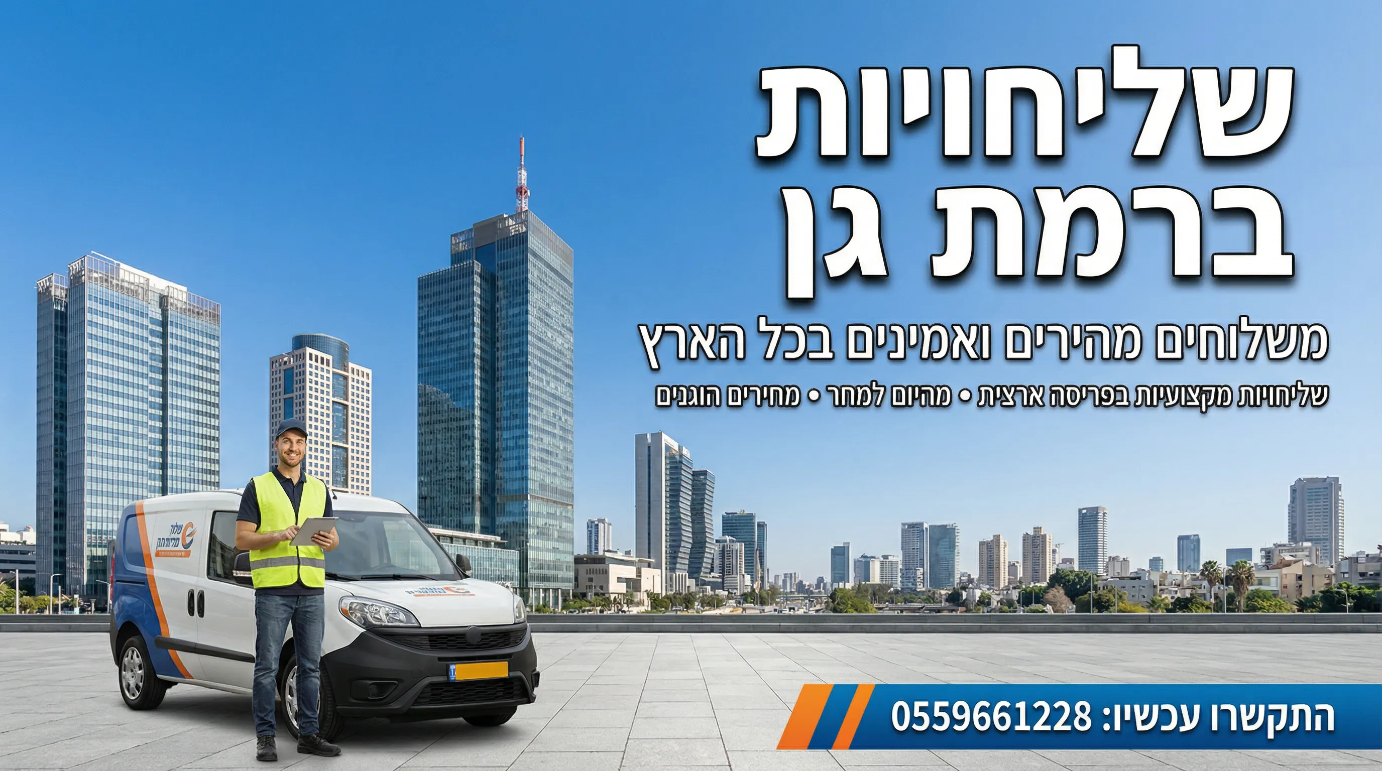 שליחויות ברמת גן - משלוחים מהירים ואמינים