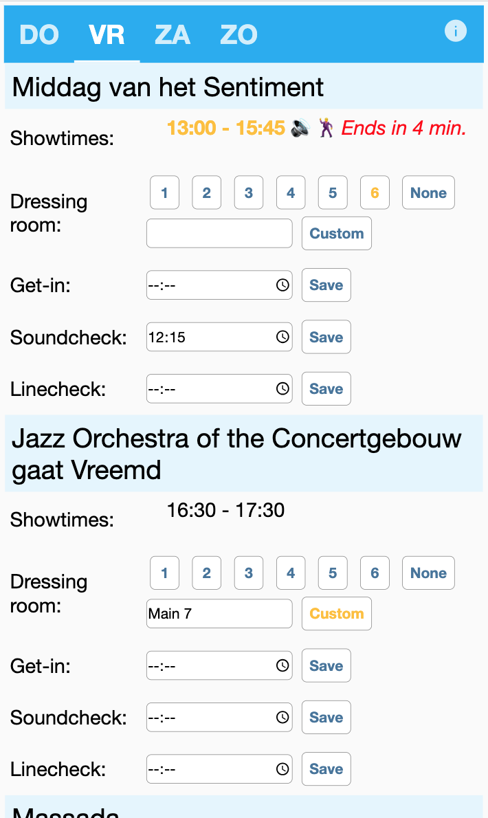 Backend example