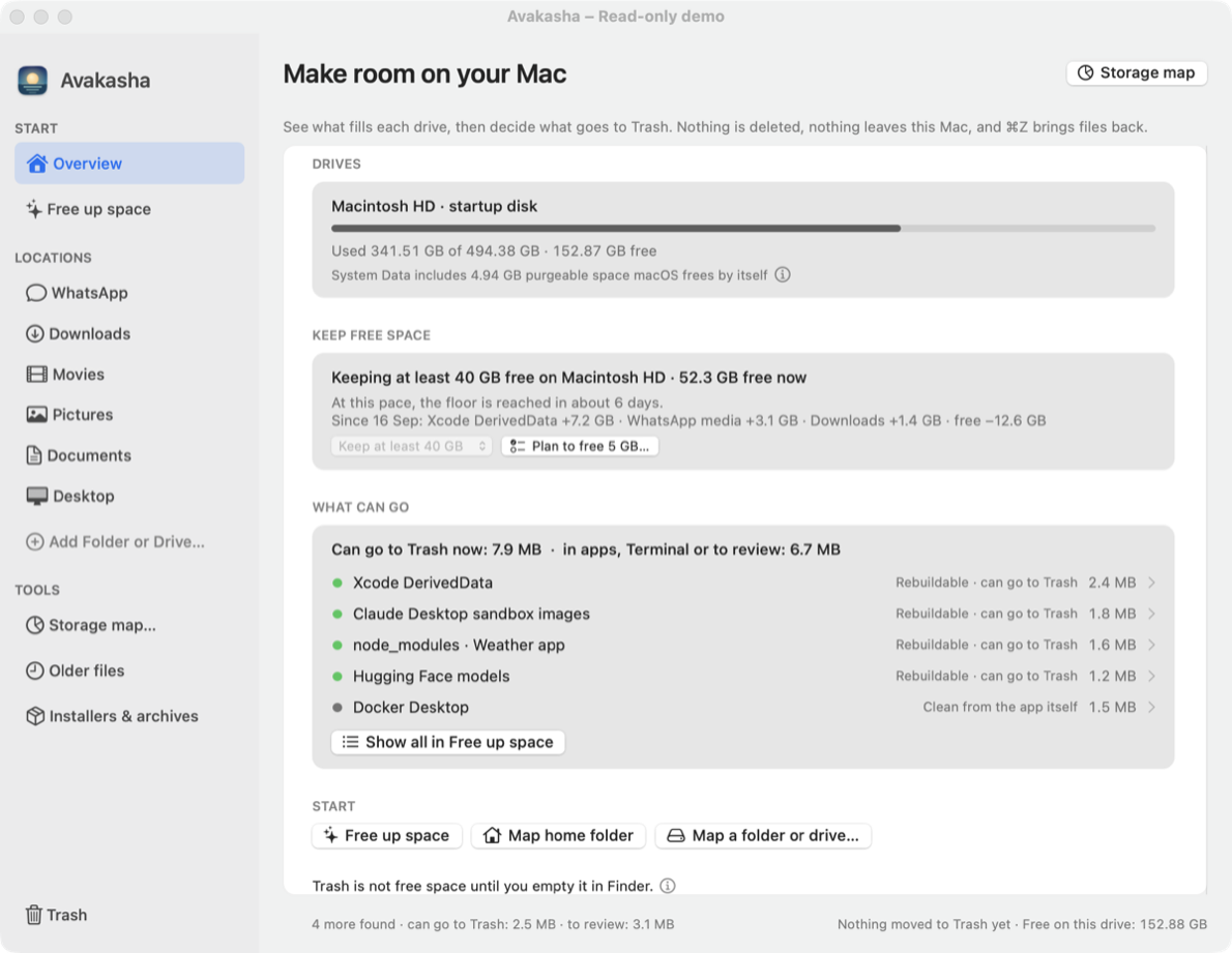 Avakasha screenshot 1