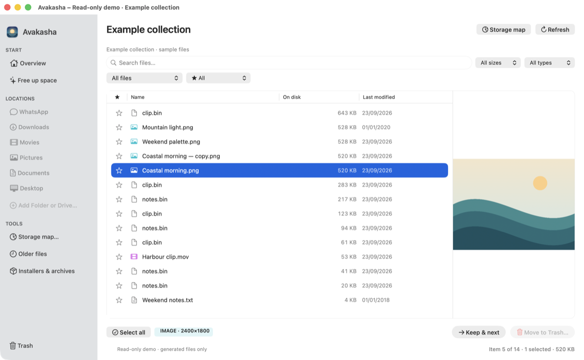 Avakasha screenshot 3