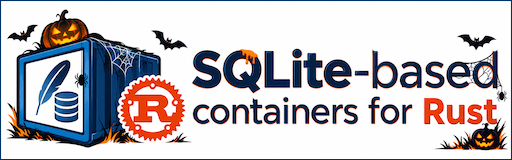 SQLite-based containers for Rust