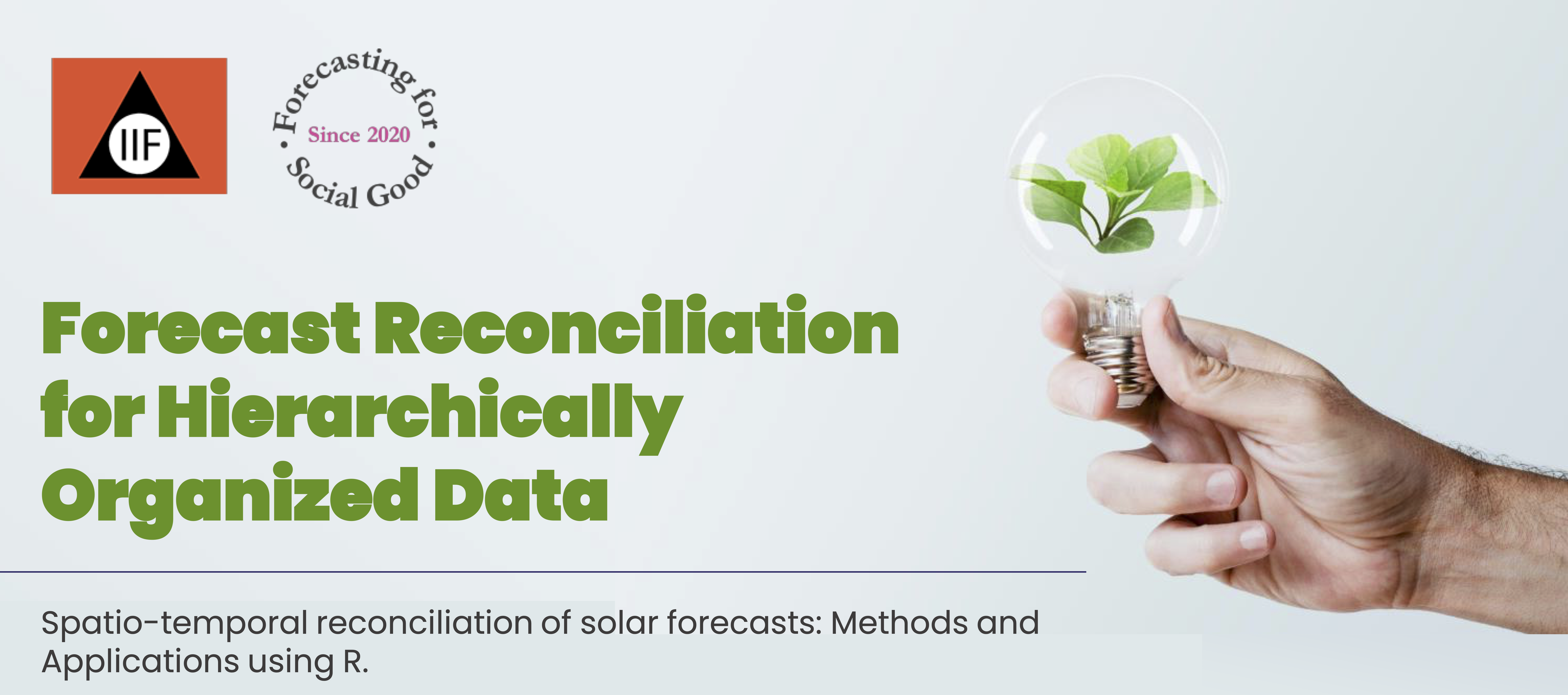 F4SG Learning Lab: Forecast Reconciliation for Hierarchically Organized Data