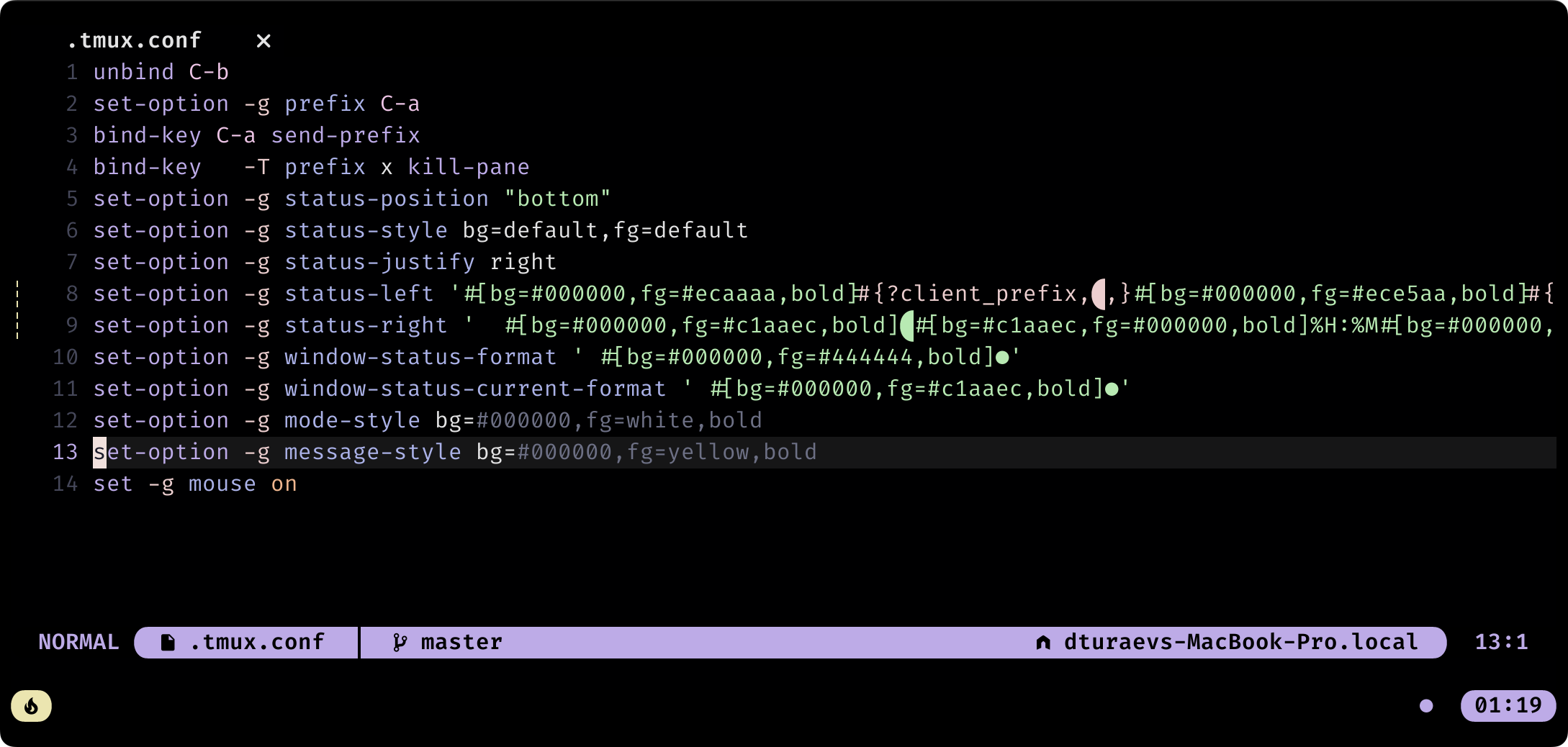 Screenshot-Tmux