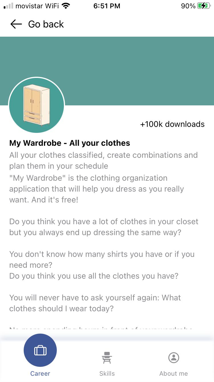 Pet Project Details screenshot