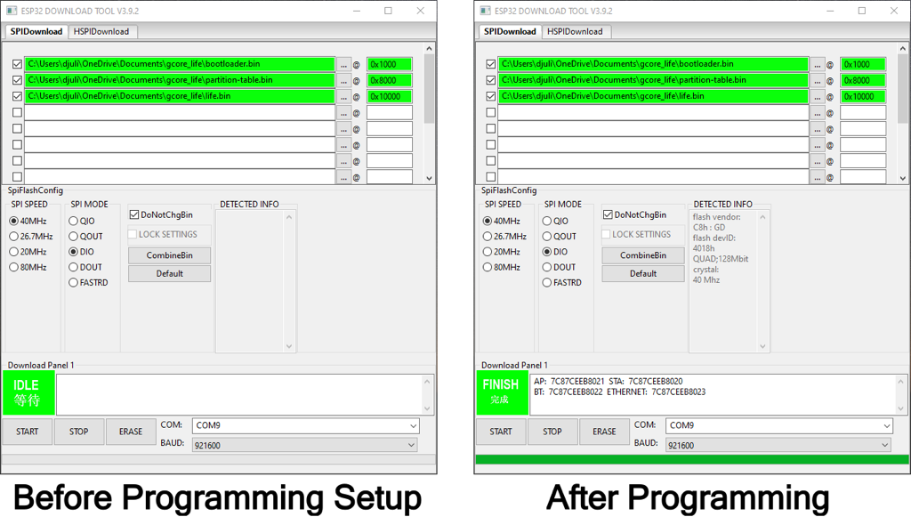 Flash Downloading Tool Setup