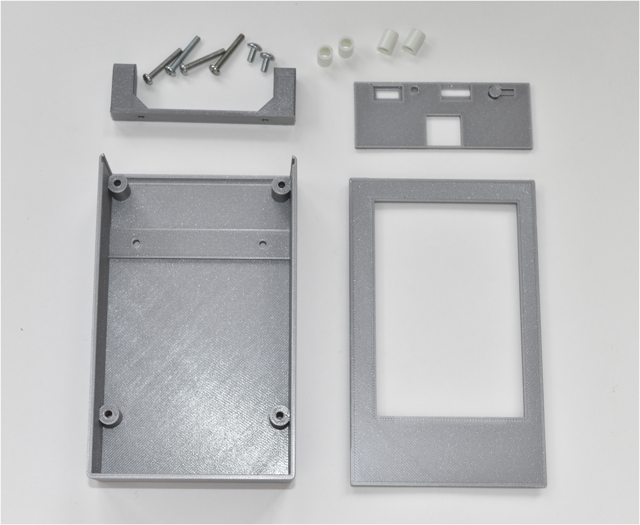 3D printed enclosure parts