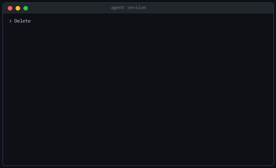 Perfectify hard stop: dry-run list plus one approval question, turn ends