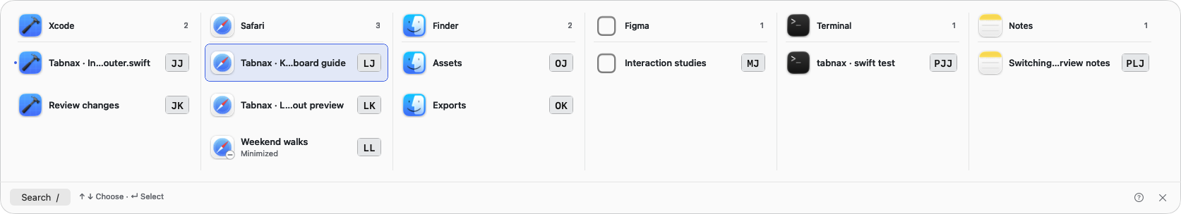 Tabnax screenshot 2