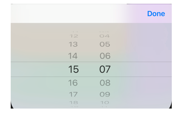 Image of Time Picker