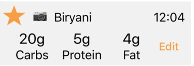 Image of table cell for food domain