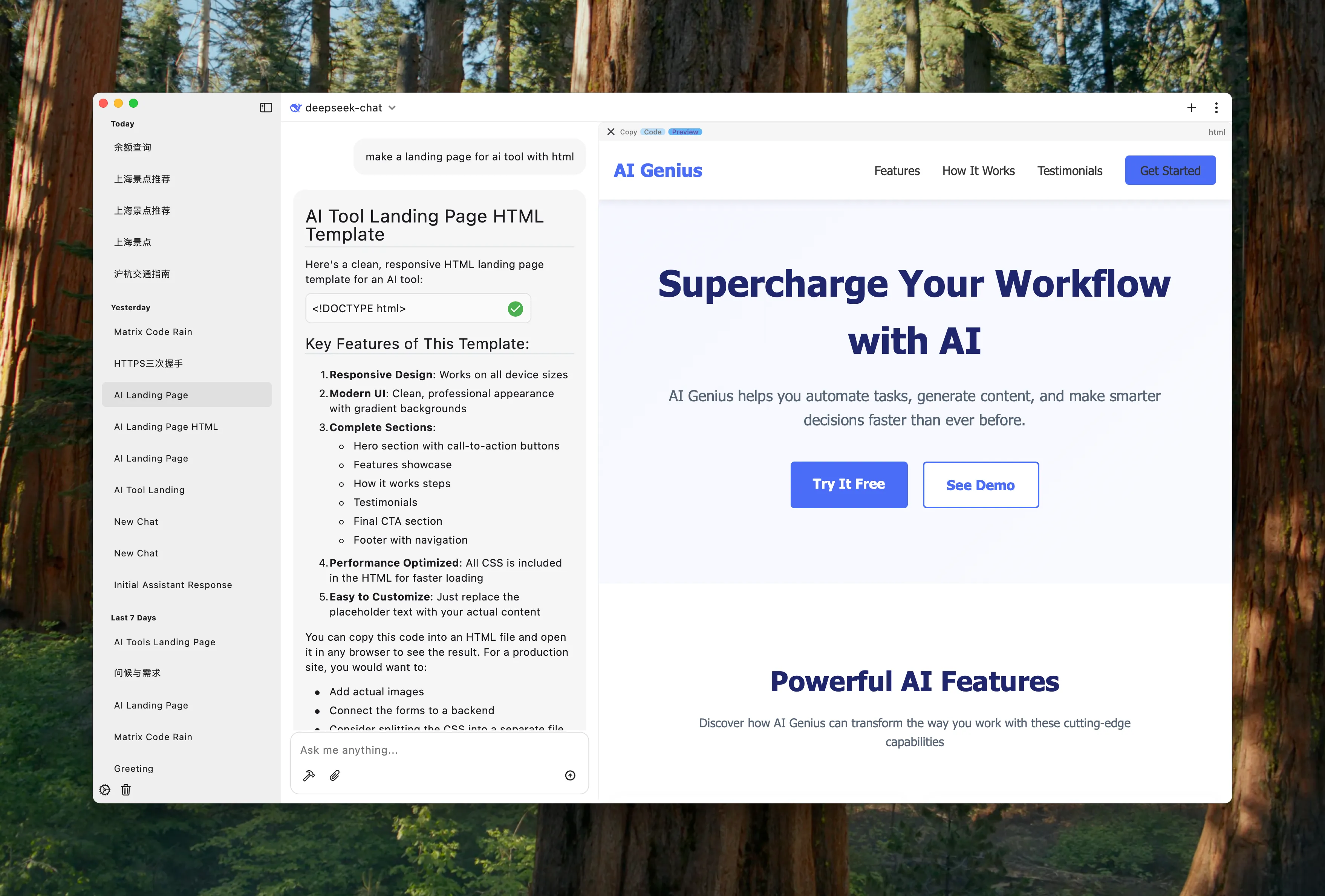 HTML Preview