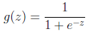 逻辑回归sigmod方程2