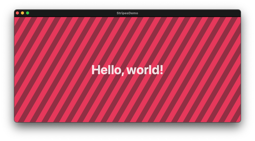 Stripes SwiftUI