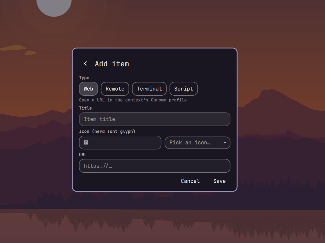 Add Webapp
