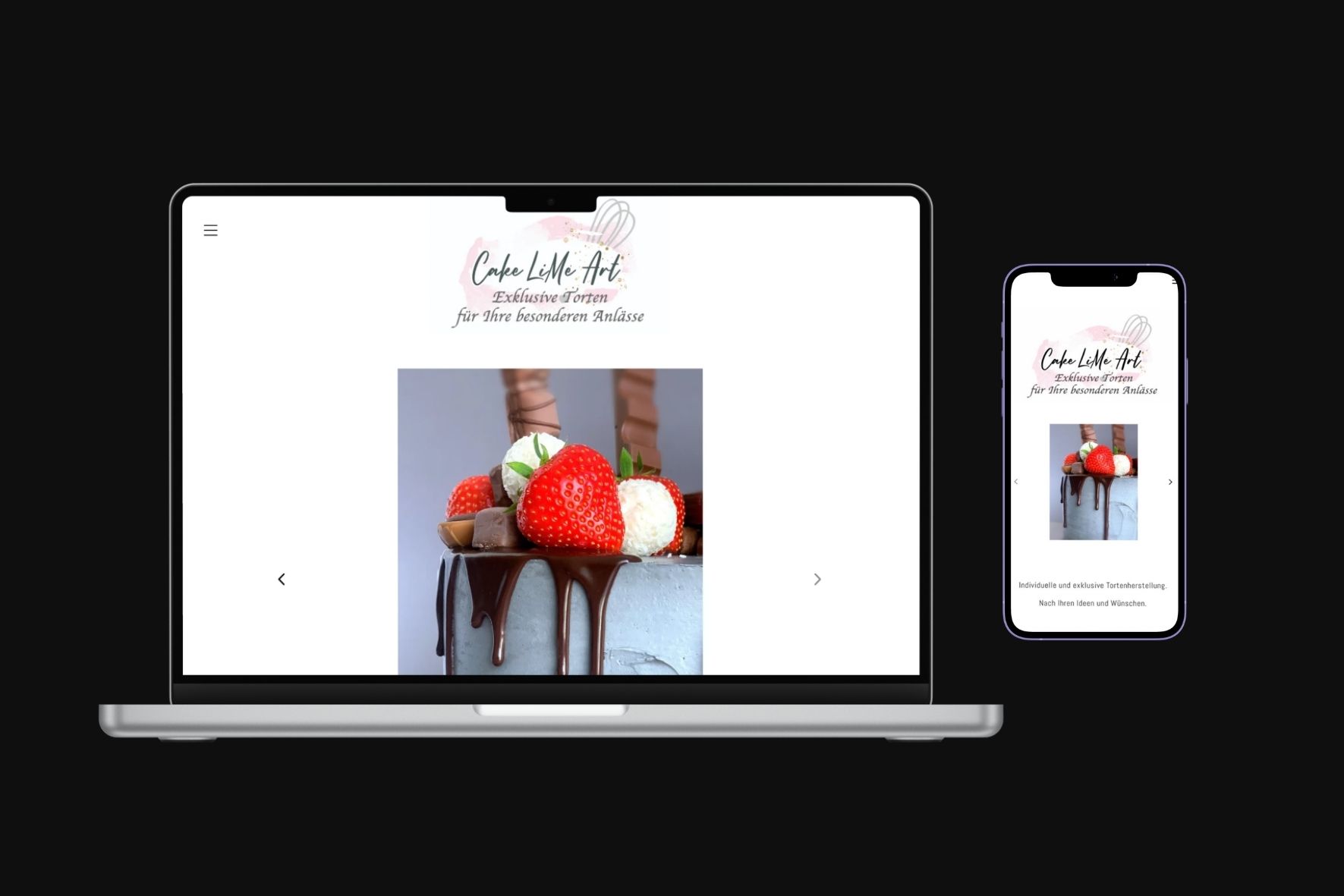 Cake LiMe Art Website