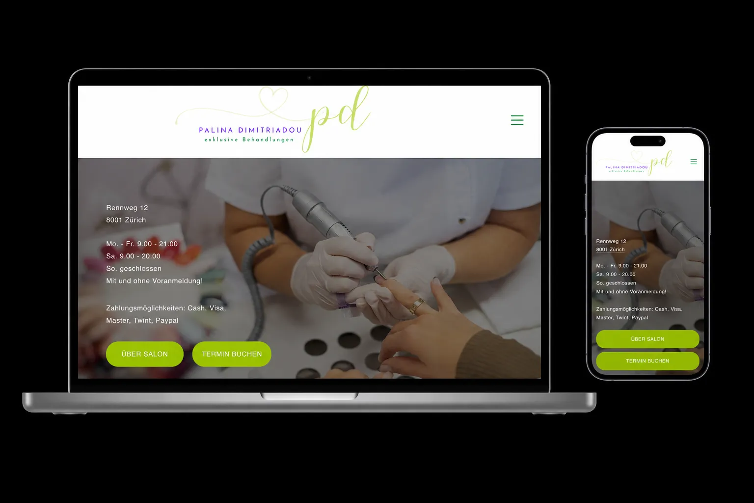 Nailspot Website