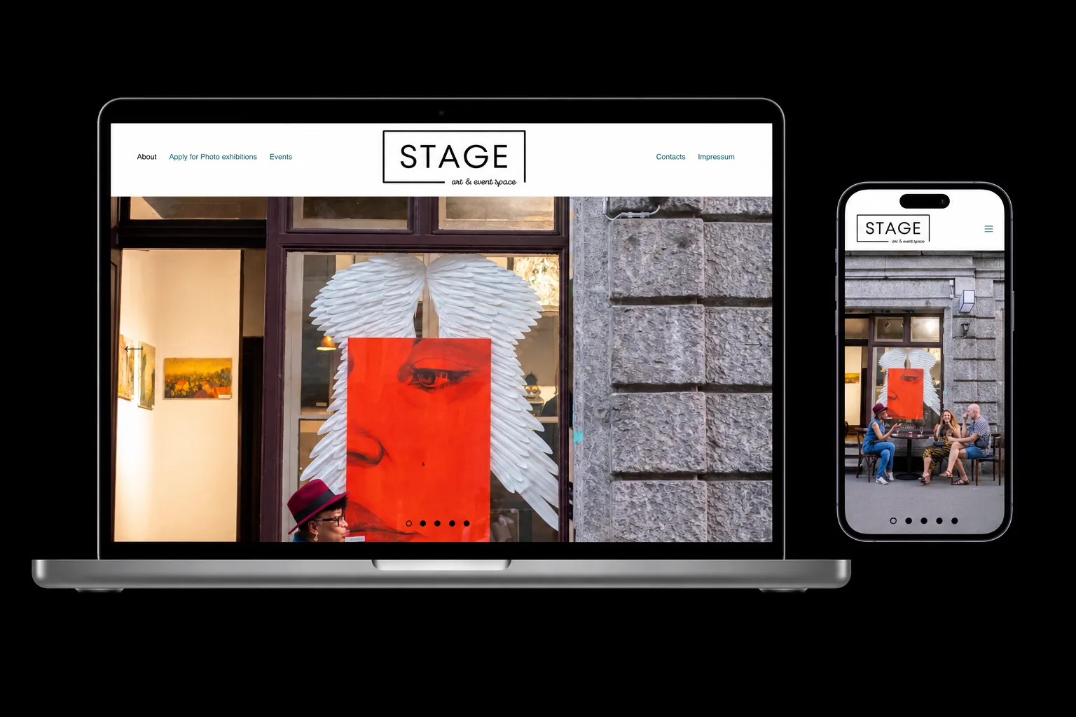 Stage Gallerie Website