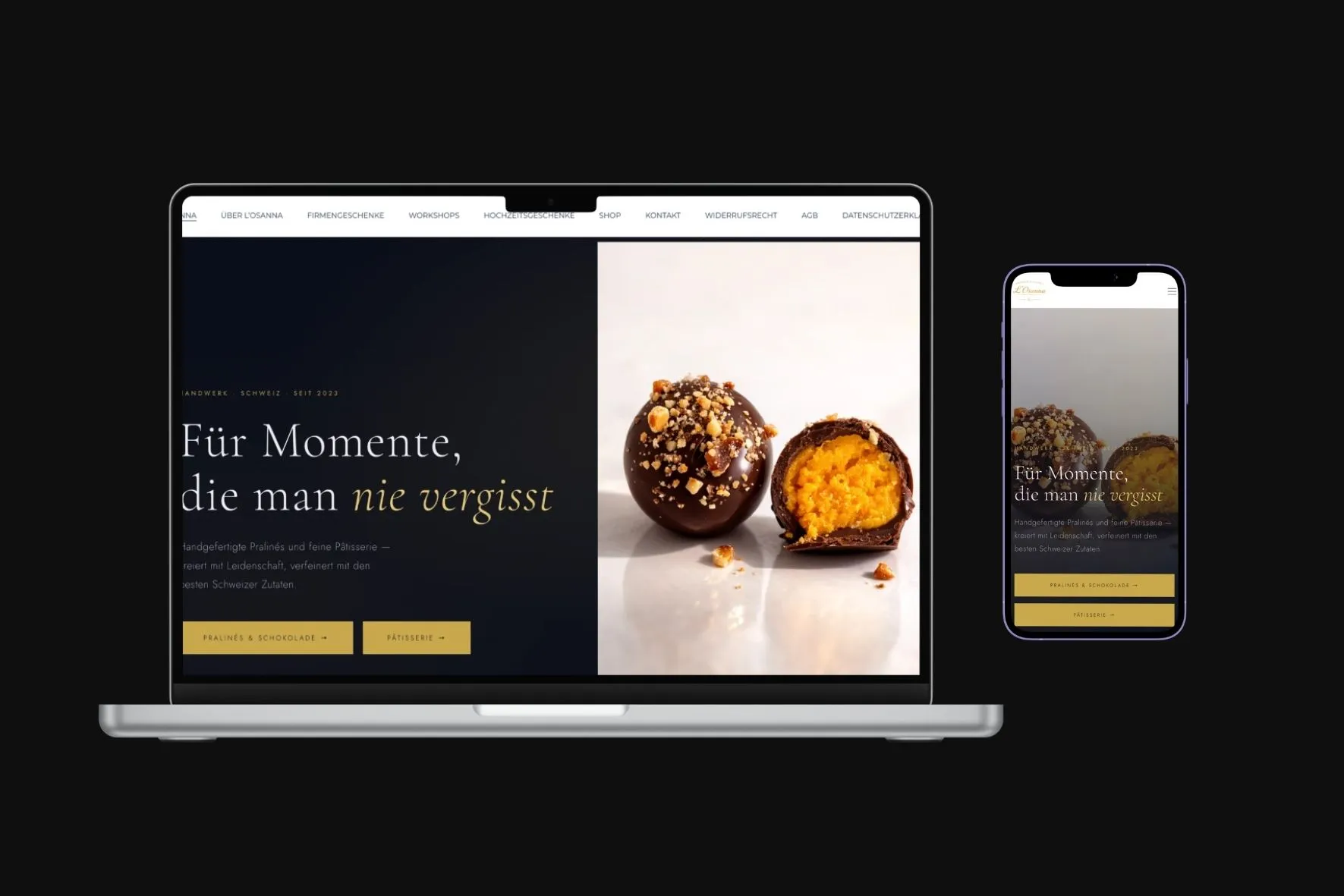 L'Osanna Website