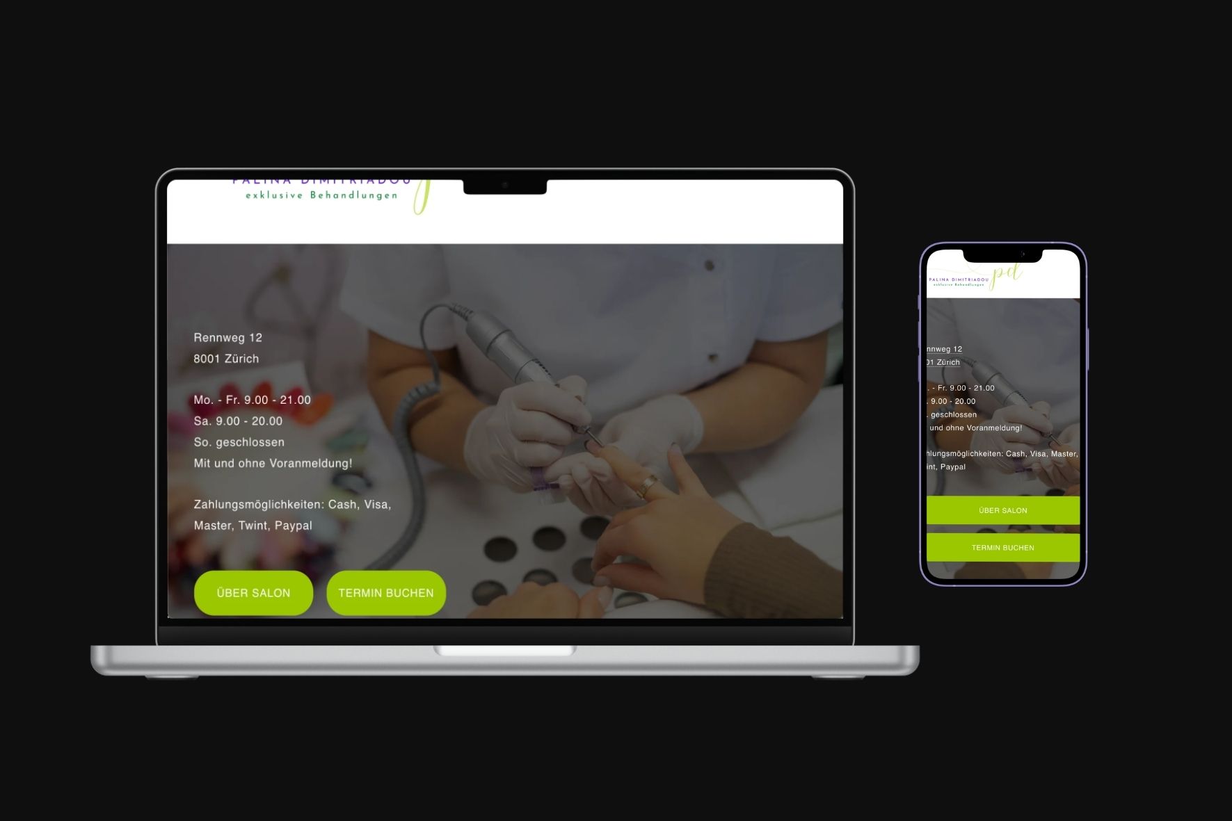 Nailspot Website