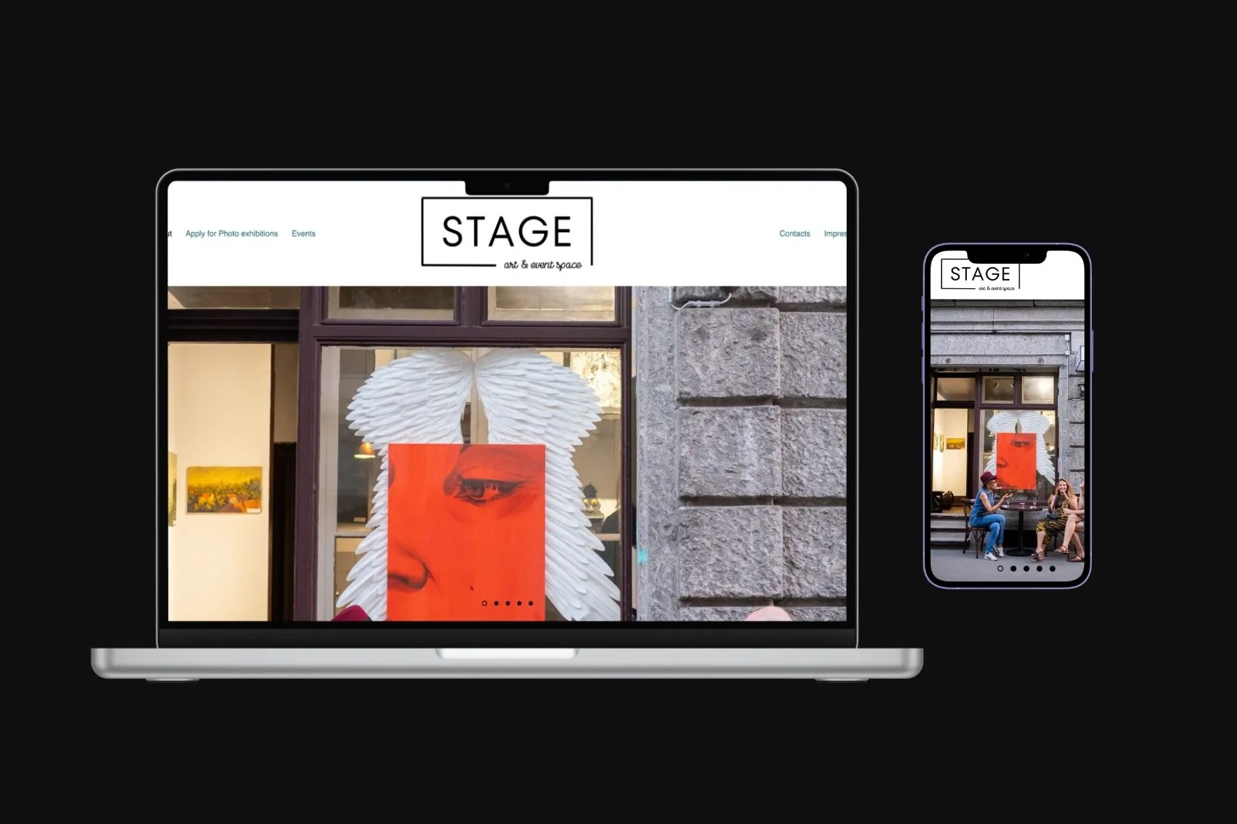 Stage Gallerie Website