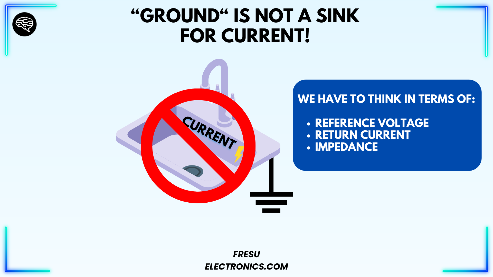 Ground is not a sink for currents.