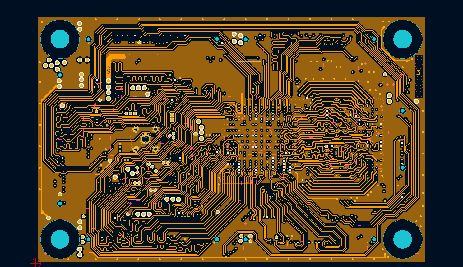 Figure 3 - Layer 3 of the PCB