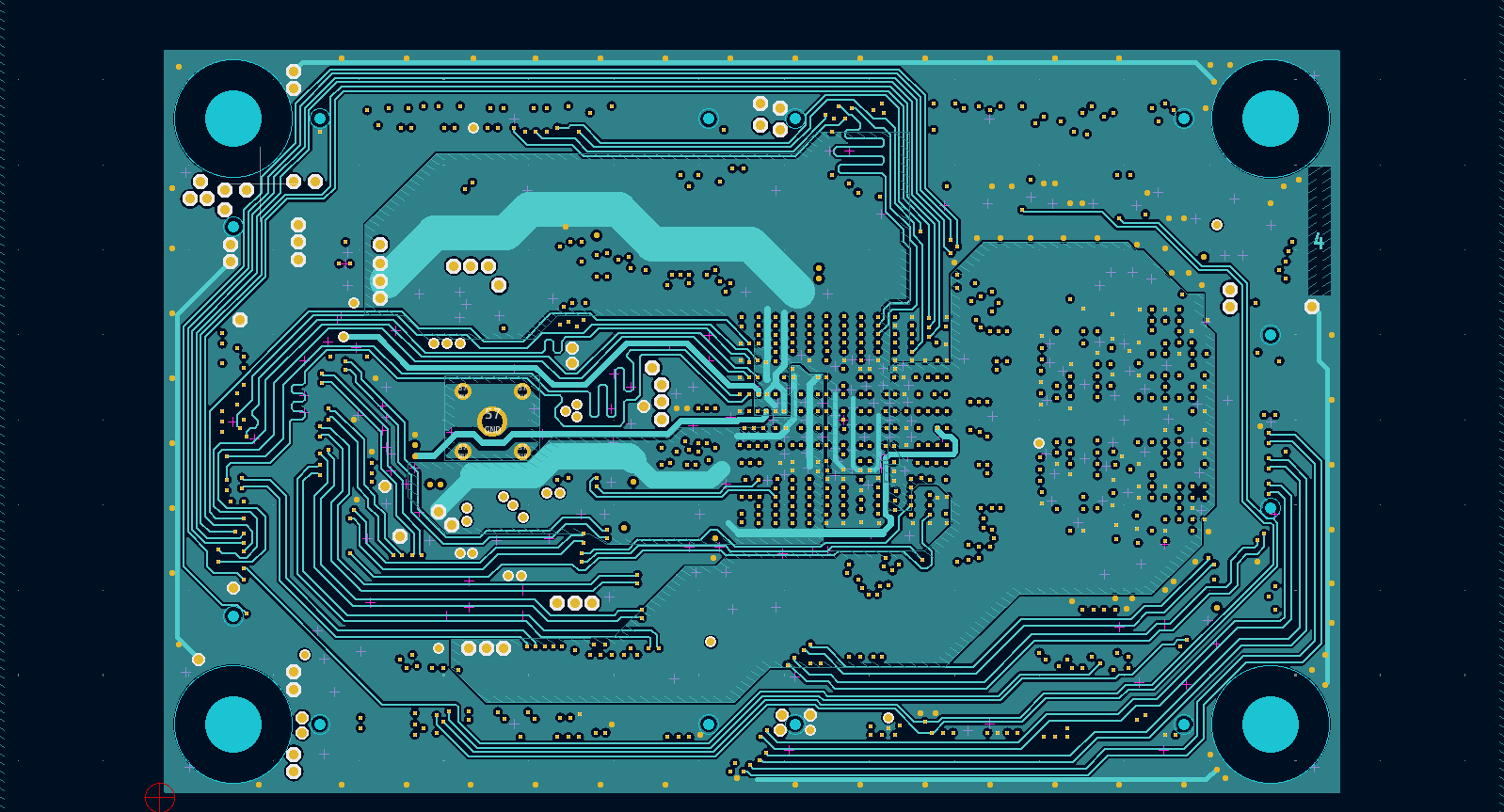 Figure 5 - Layer 4 of the PCB